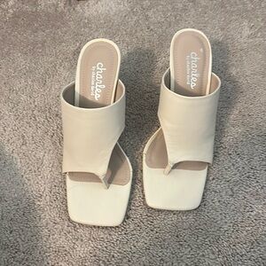 Charles by Charles David nude heels NEW